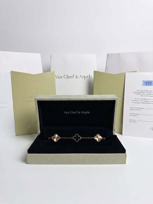 Pulsera Oro Amarillo y Negro Ónix | Van Cleef & Arpels